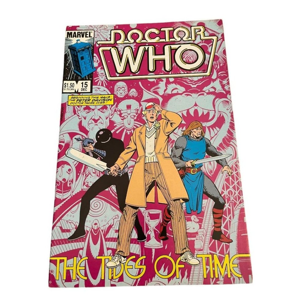 Marvel Doctor Who Comic # 15 December 1985